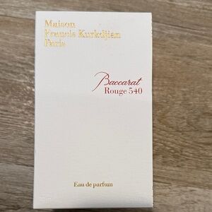 Baccarat Rouge 540 Fragrance Box